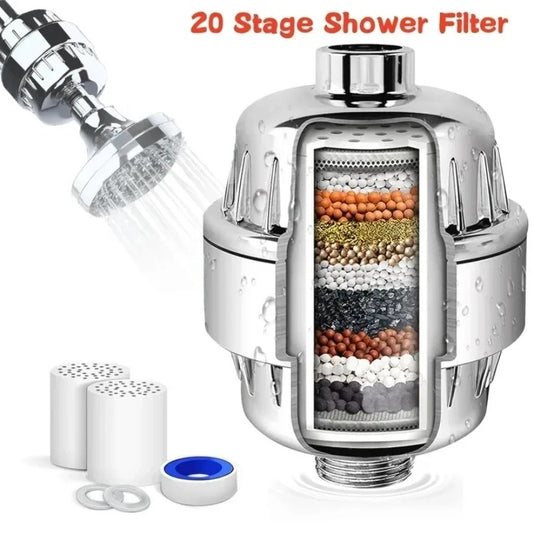 High Pressure Filtered Shower Head