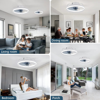 Remote Control Ceiling Fan Light