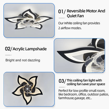 IRALAN LED Ceiling Fan Light