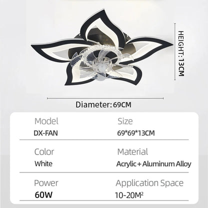 IRALAN LED Ceiling Fan Light